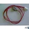 Thermistor, .312 Clip, Red For Amana-Goodman Part# 0130P00086