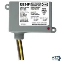 24VAC/DC 20A DPDT Encl. Relay For Functional Devices Part# RIB24P