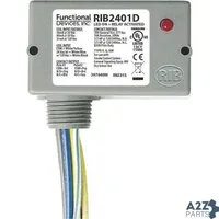 24VAC/DC;120V 10A PilotCtrlRly For Functional Devices Part# RIB2401D