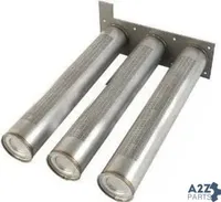 3 Burner Assembly For Laars Heating Systems Part# L2012200