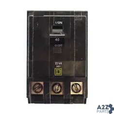60A 2P Circuit Breaker For Marvair Part# 70533