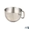 Bowl (6 Qt,s/s) for Kitchen Aid Part# KN2B6PEH