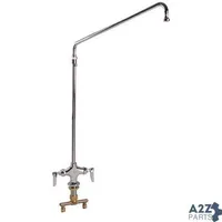 Faucet,elevated for T&s Part# B-0270