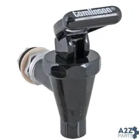 Faucet, 5/8-18 Thd, Black Plst for Carlisle Foodservice Products - Part# CM101403
