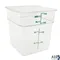 Container Clear 4qt for Cambro Part# 4SFSCW