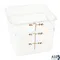 Container Clear 6qt for Cambro Part# 6SFSCW