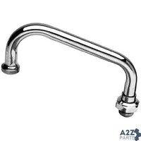Spout, 12" (Lead Free) for T&S Brass