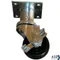 Caster Plate-3" W/brake for Pitco Part# PP10809