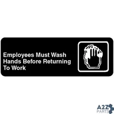 Sign,wash Hands for Vollrath/Idea-medalie Part# 4530(QUOTE)