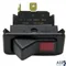 Lighted Rocker Switch for FWE (Food Warming Eq) Part# SWH RCK L E1