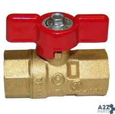 Gas Ball Valve for Lang Part# 70402-07
