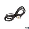 Right Angle Power Cord For Pitco Part# B6783001-C