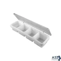 Caddy,Bar (W/Cover, 18"X5") for Browne Foodservice Part# B35C