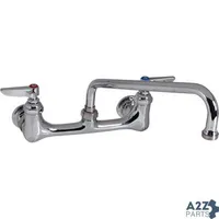 Faucet, 8"Wall(10"Spt, Leadfree) for T&S Brass