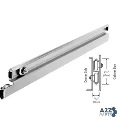 Slide, Drawer (22", S/S, Pair) for Component Hardware Group Part# S52-0022