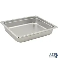 Pan,Steam Table (Half,2.5"D) for Browne Foodservice Part# 88122