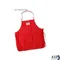 Apron (25"L, Poly-Cotton, Red) for Tucker Part# TU501025