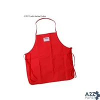 Apron (25"L, Poly-Cotton, Red) for Tucker Part# 50250