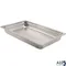 Pan,Steam(Full,2.5"D,Perf,Ss) for Browne Foodservice Part# 22002P