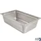 Pan,Steam (Full,6"D,Perf,Ss) for Browne Foodservice Part# 22006P