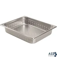 Pan,Steam(Half,2.5"D,Perf,Ss) for Browne Foodservice Part# 22122P