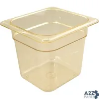 Pan,Food (Sixth, 6"D, Amber) for Carlisle Foodservice Products Part# CAL3088513