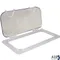 Lid (Ez Access, Third, Clear) for Carlisle Foodservice Products Part# CAL10278Z