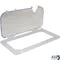 Lid(Ez Access,Third,Notch,Clr) for Carlisle Foodservice Products Part# CAL10279Z07