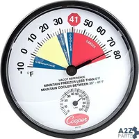 Thermometer(Cooler/Freezer,12" for Cooper-Atkins Part# 212-159-8