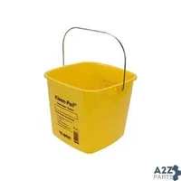 Pail,Cleaning (Yellow, 6 Qt) for San Jamar Part# KP196KCYL