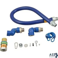 Gas Connector Kit(1"Od X 48"L) for Dormont Part# 16100BPQ2SR-48