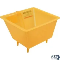 Funnel,Brew (Yellow, Square) for Bunn-O-Matic Part# BU39756.1005