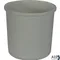 Jar,Cold Food(Round, White) for Server Part# 94056