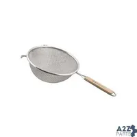 Strainer,Double Mesh (8" Dia) for Browne Foodservice Part# 8198