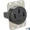 Receptacle (250V, 50 Amp) for Hubbell Incorporated Part# HUB9450A