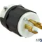 Plug (20A, 480V, 3Ph) for Hubbell Incorporated Part# HBL2431