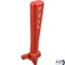Handle,Faucet (Red) for Crathco Part# CRA00639L