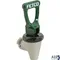 Faucet,Dispenser(Green Handle) for Fetco Part# FET1102-00099-00