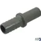 Fitting(1/2" Stem X 1/2" Barb) for Automatic Bar Controls Part# CD-SA-14