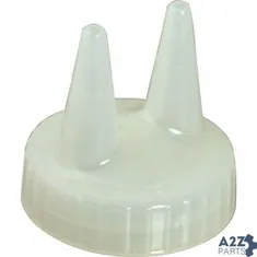 Lid (Double-Tip, Clear) for Vollrath Part# 2200-13
