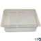 Pan Poly Half X 4 - 135Clear for Cambro Part# SP-301