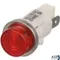Signal Light1/2" Red 250V for Blodgett Part# 40951