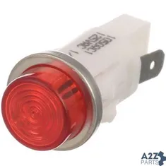 Signal Light1/2" Red 125V for Market Forge Part# 97-6171