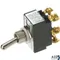 Toggle Switch1/2 Dpdt for Market Forge Part# 10-5008