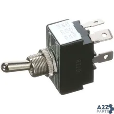 Toggle Switch1/2 Dpst for Market Forge Part# 10-6511