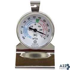 Refrigeration Thermomete2.25 X 2.25", -20 To 80F for Comark Instruments Part# RFT2A