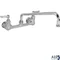 Faucet,8"Wall, 14"Spt,Leadfree for T&s Part# 2299