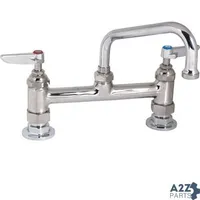 Faucet,8"Deck, 6"Spt,Leadfree for T&s Part# 0222