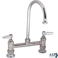 Faucet, 8"Deck (Gsnk, Leadfree) for T&S Brass