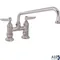 Faucet,4"Deck, 10"Spt,Leadfree for T&s Part# -0226
